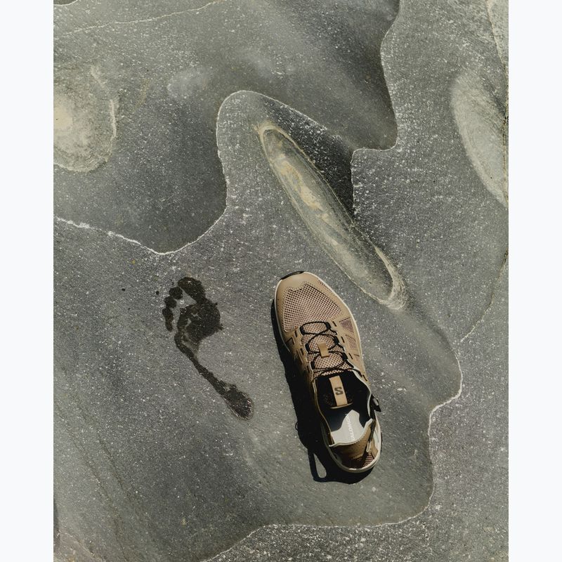 Herren-Wanderschuhe Salomon Techamphibian 5 walnut/wrought iron/black 8