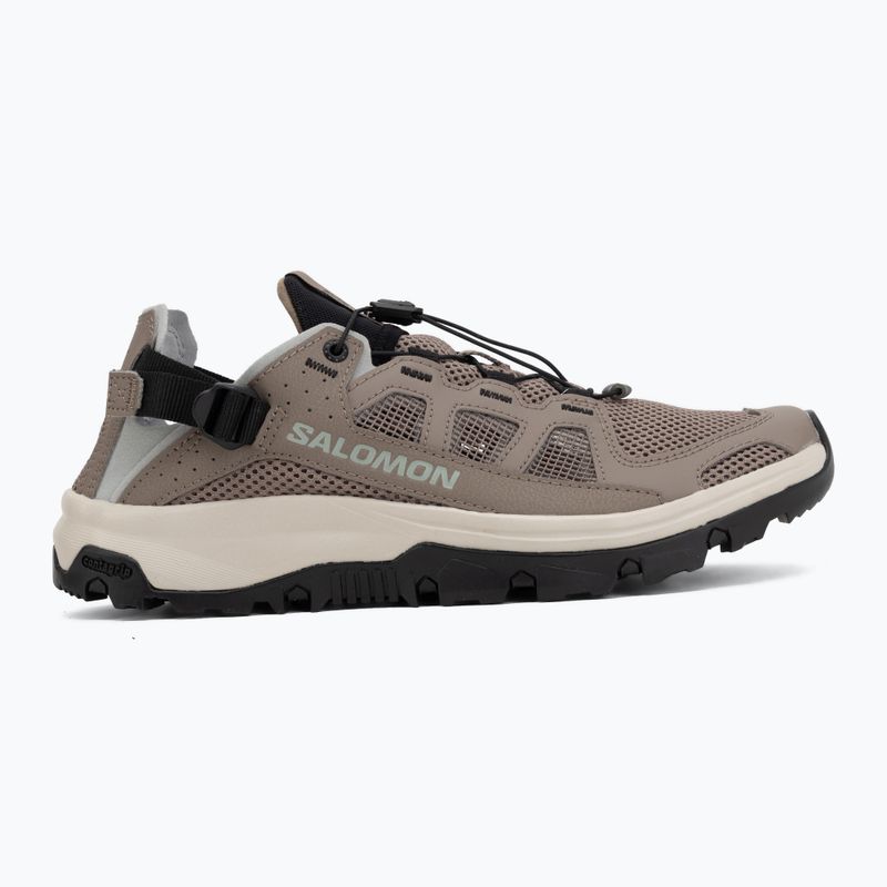 Herren-Wanderschuhe Salomon Techamphibian 5 walnut/wrought iron/black 2