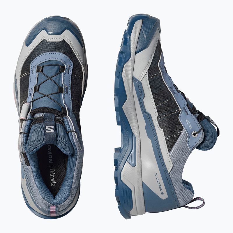 Damen-Trekkingschuhe Salomon X ULTRA 5 GTX spellbound/monument/dusky 5
