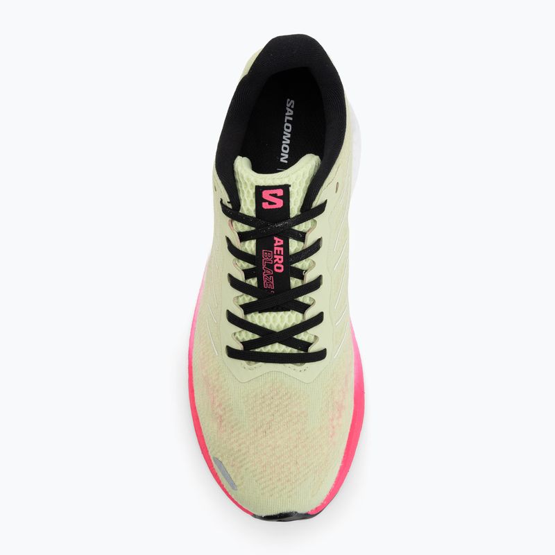 Damen-Laufschuhe Salomon Aero Blaze 3  butterfly/white/knckout pink 5
