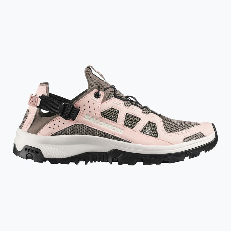 Damen Wanderschuhe Salomon Techamphibian 5 walnut/tapioca/clearly aqua 2