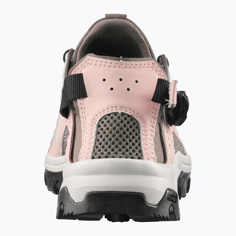 Damen Wanderschuhe Salomon Techamphibian 5 walnut/tapioca/clearly aqua 4