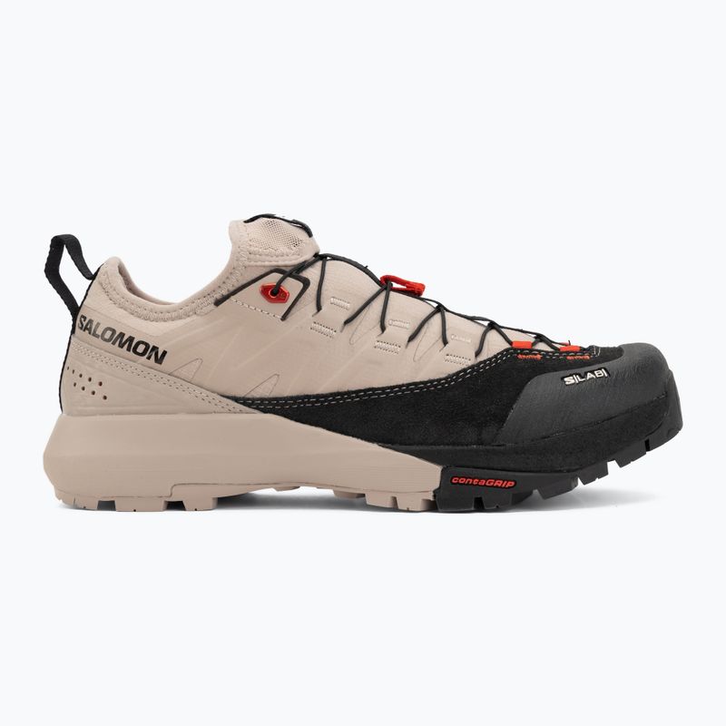 Herren-Trekkingstiefel Salomon S/LAB Alpinway goat/black 2