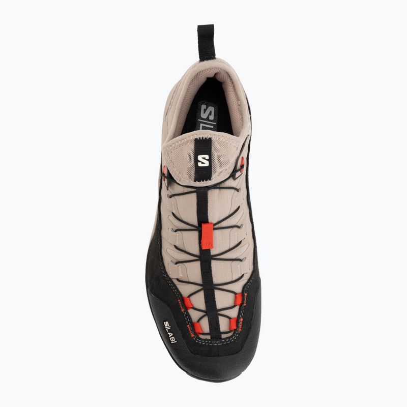 Herren-Trekkingstiefel Salomon S/LAB Alpinway goat/black 5