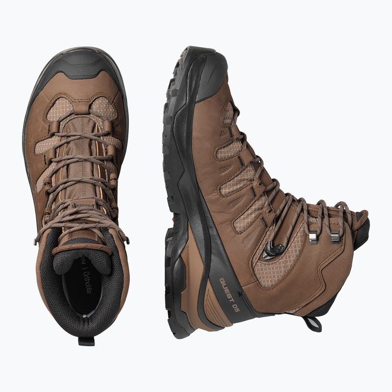 Herren-Trekkingstiefel Salomon Quest 5 GTX dark earth/black 6