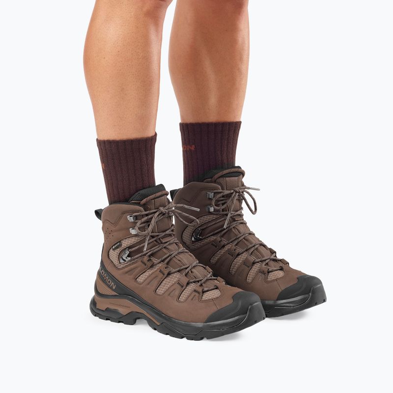 Herren-Trekkingstiefel Salomon Quest 5 GTX dark earth/black 7