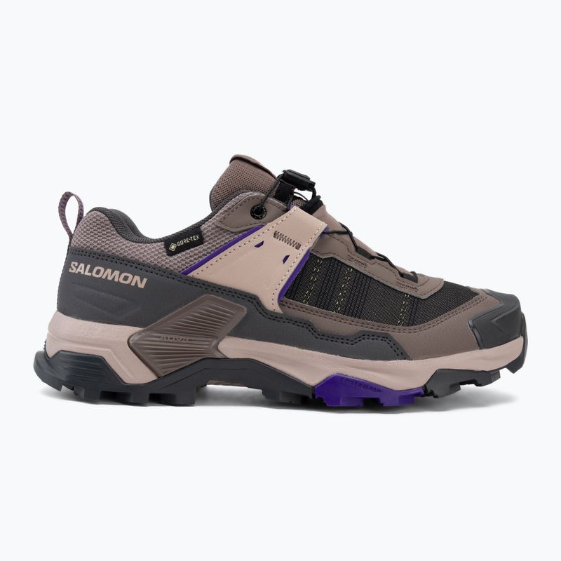 Trekkingschuhe Damen Salomon X ULTRA 5 GTX iron/shadow/deep black 2