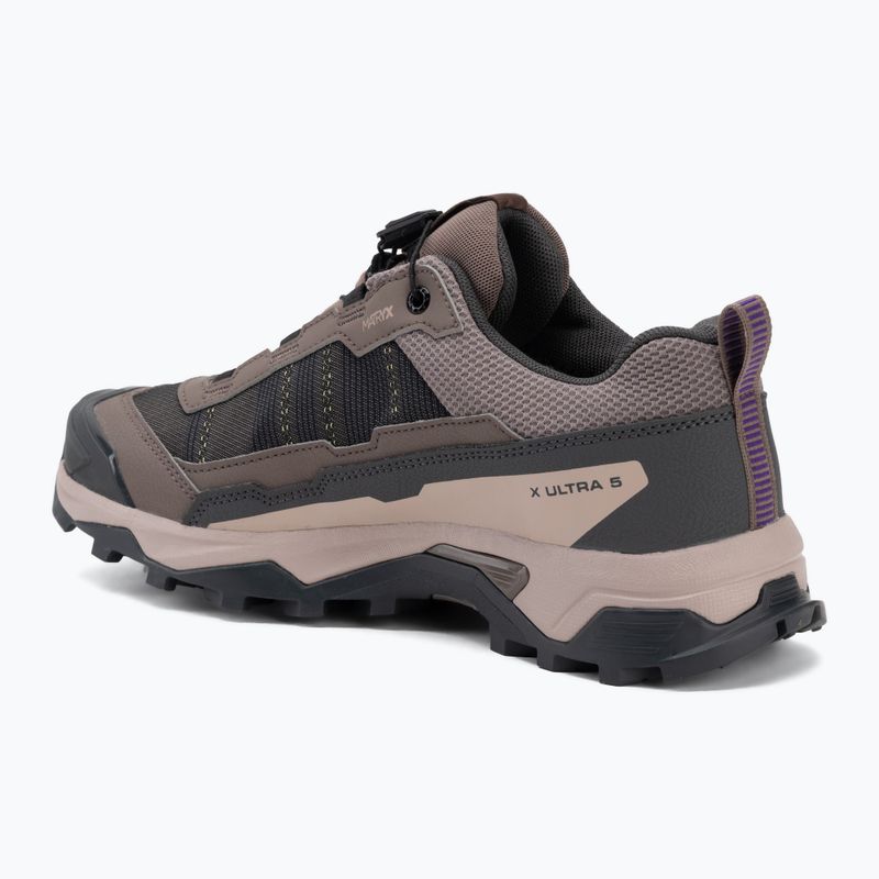 Trekkingschuhe Damen Salomon X ULTRA 5 GTX iron/shadow/deep black 3