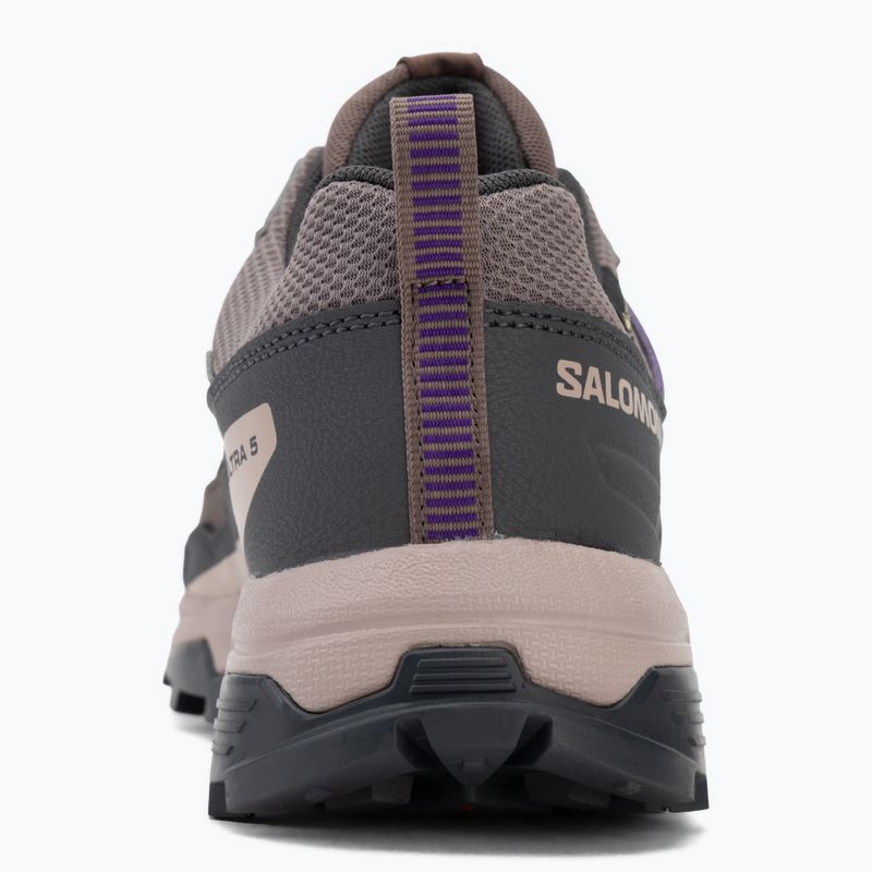 Trekkingschuhe Damen Salomon X ULTRA 5 GTX iron/shadow/deep black 6