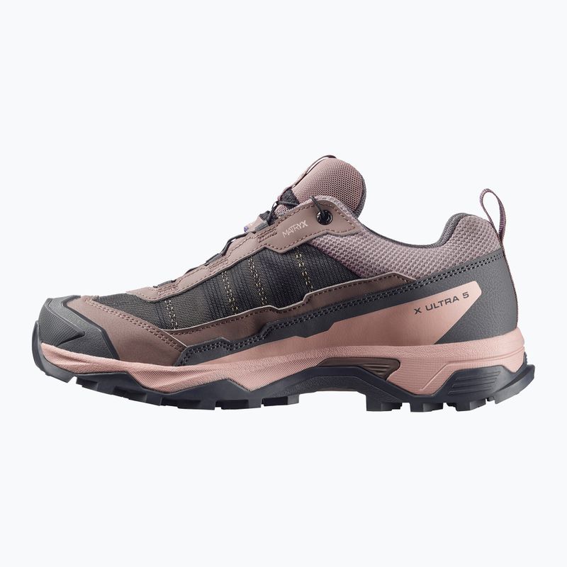 Damen-Trekkingschuhe Salomon X ULTRA 5 GTX iron/shadow/deep black 2