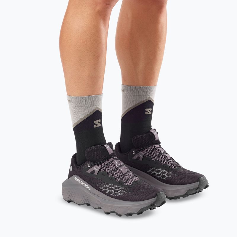 Herren-Laufschuhe Salomon Ultra Glide 4 black/dark gull gray/silver cloud 8