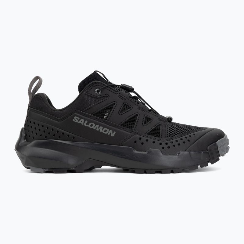 Herren-Wanderschuhe Salomon Techamphibian 5 black/black/castlerock 2