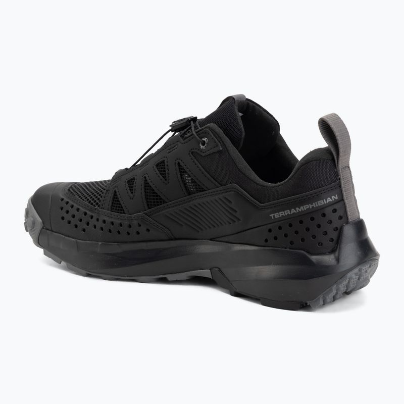 Herren-Wanderschuhe Salomon Techamphibian 5 black/black/castlerock 3