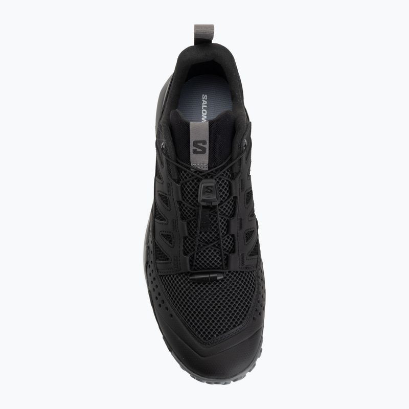 Herren-Wanderschuhe Salomon Techamphibian 5 black/black/castlerock 5