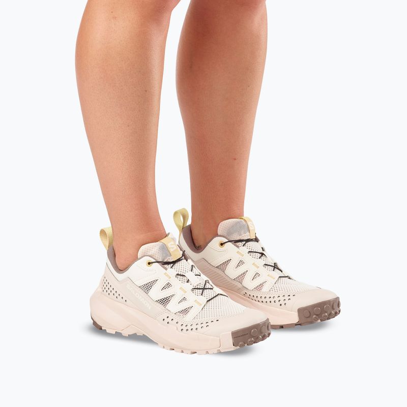 Wanderschuhe Damen  Salomon Terramphibian vanila/tapioc/shado 7