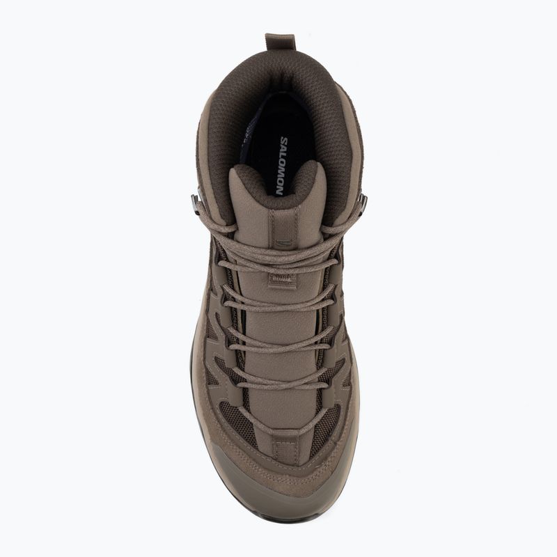 Trekkingschuhe Herren Salomon Quest Echo GTX walnut/dsrtan/blko 5