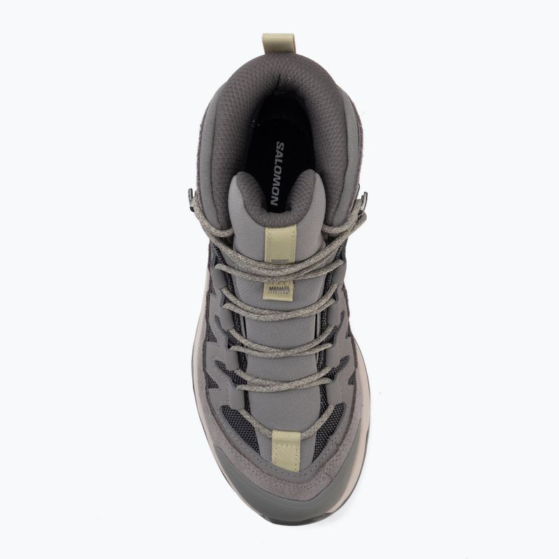 Trekkingschuhe Damen Salomon Quest Echo GTX gull/paloma/bog 5