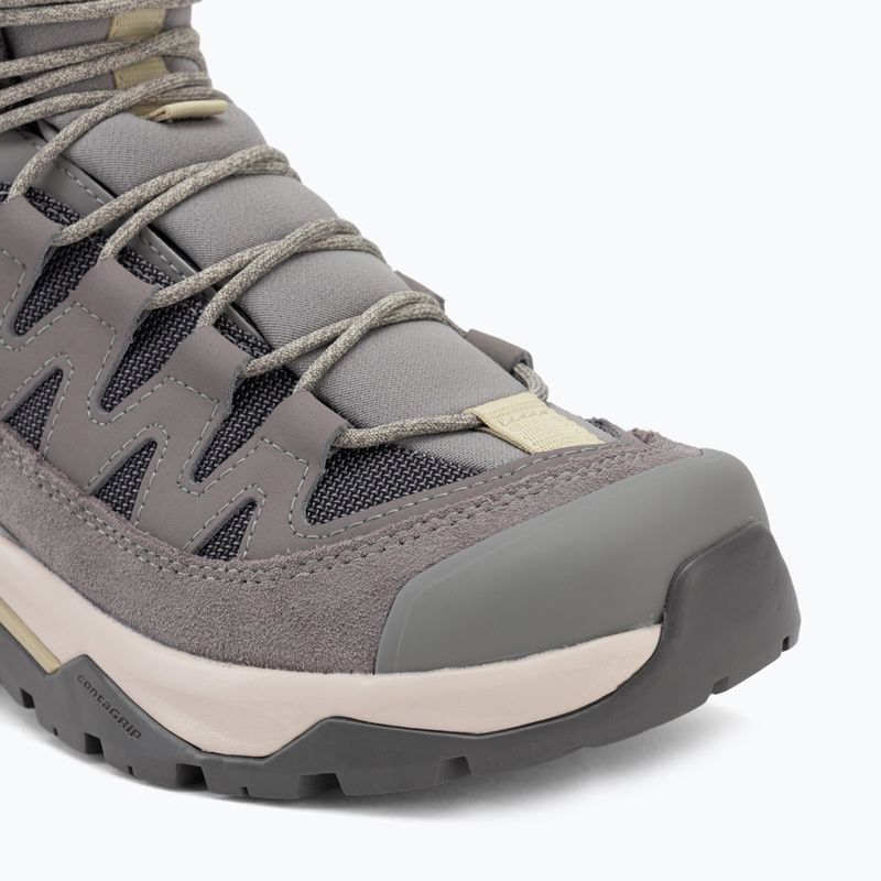 Trekkingschuhe Damen Salomon Quest Echo GTX gull/paloma/bog 7