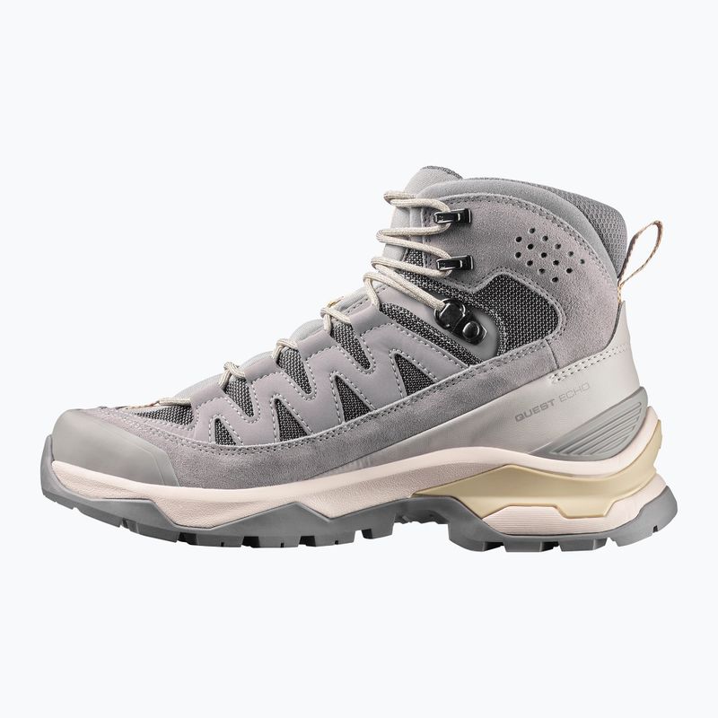 Damen-Trekkingschuhe Salomon Quest Echo GTX gull/paloma/bog 2