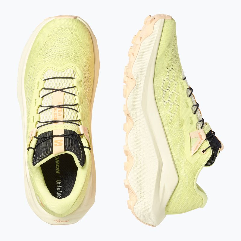 Damen-Laufschuhe Salomon Ultra Glide 4 sunnylime/transpyellow/almondcream 6