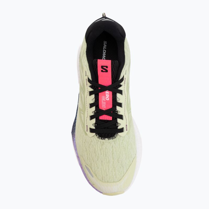 Damen-Laufschuhe Salomon Aero Glide 4 butterfly/white/black 5