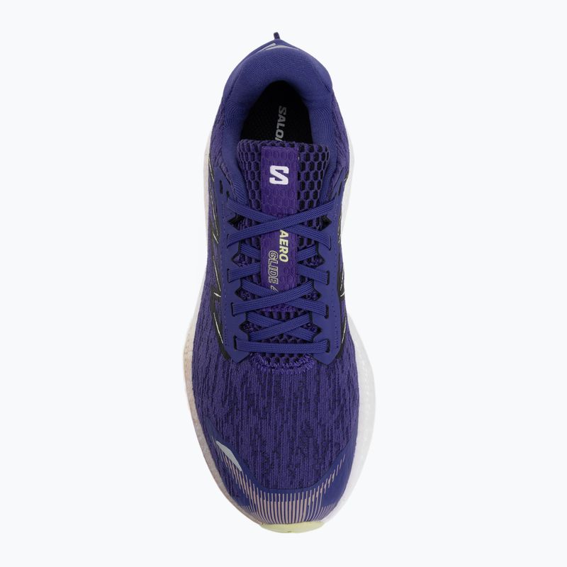 Damen-Laufschuhe Salomon Aero Glide 4 deep blue/white/butterfly 5