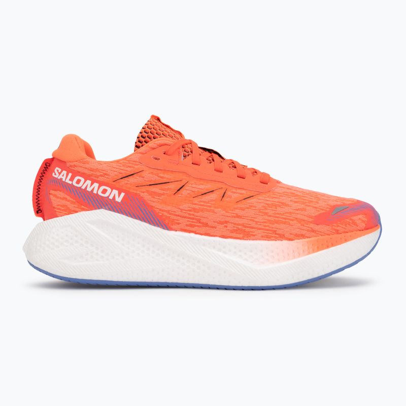 Herren-Laufschuhe Salomon Aero Glide 4 neon flame/white/persia 2