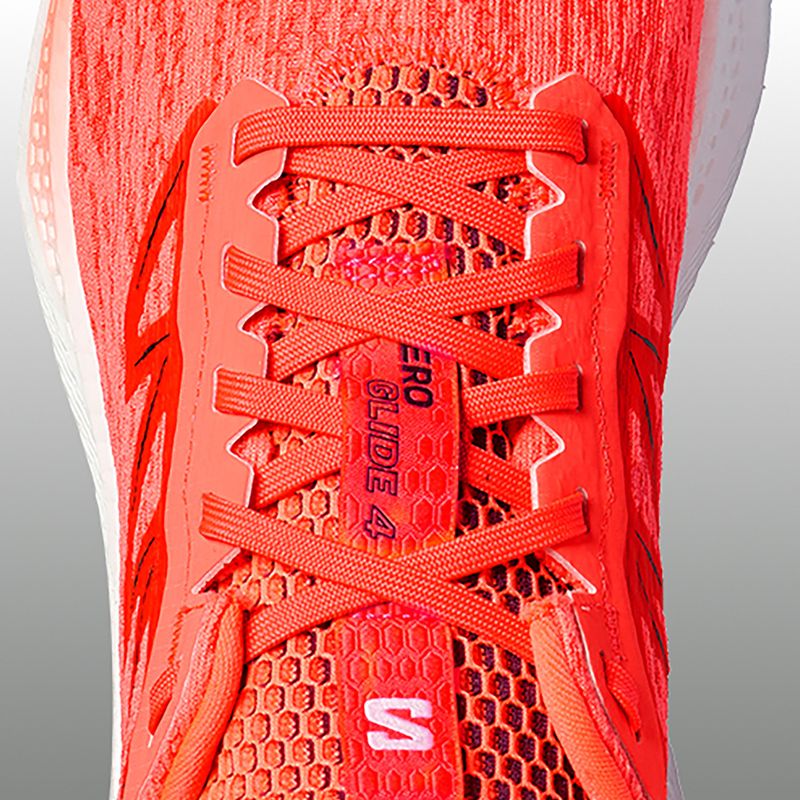 Herren-Laufschuhe Salomon Aero Glide 4 neon flame/white/persia 9