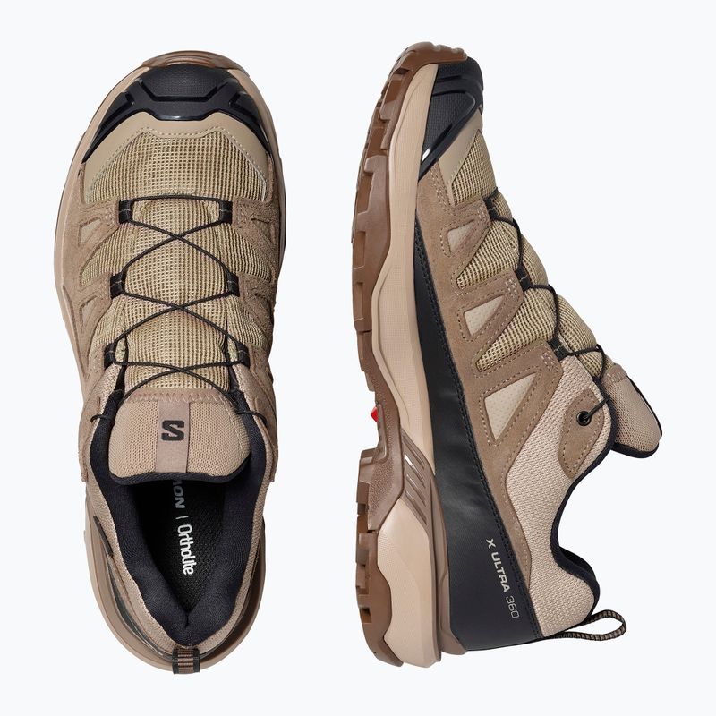 Trekkingschuhe Herren Salomon X ULTRA 360 LTR GTX dsrtan/walnut 12