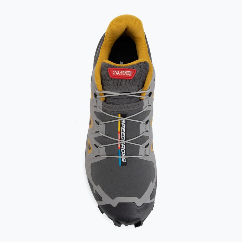 Laufschuhe Salomon Speedcross 6 20 Years Q2 castelrock/asphalt/arrowwood 5