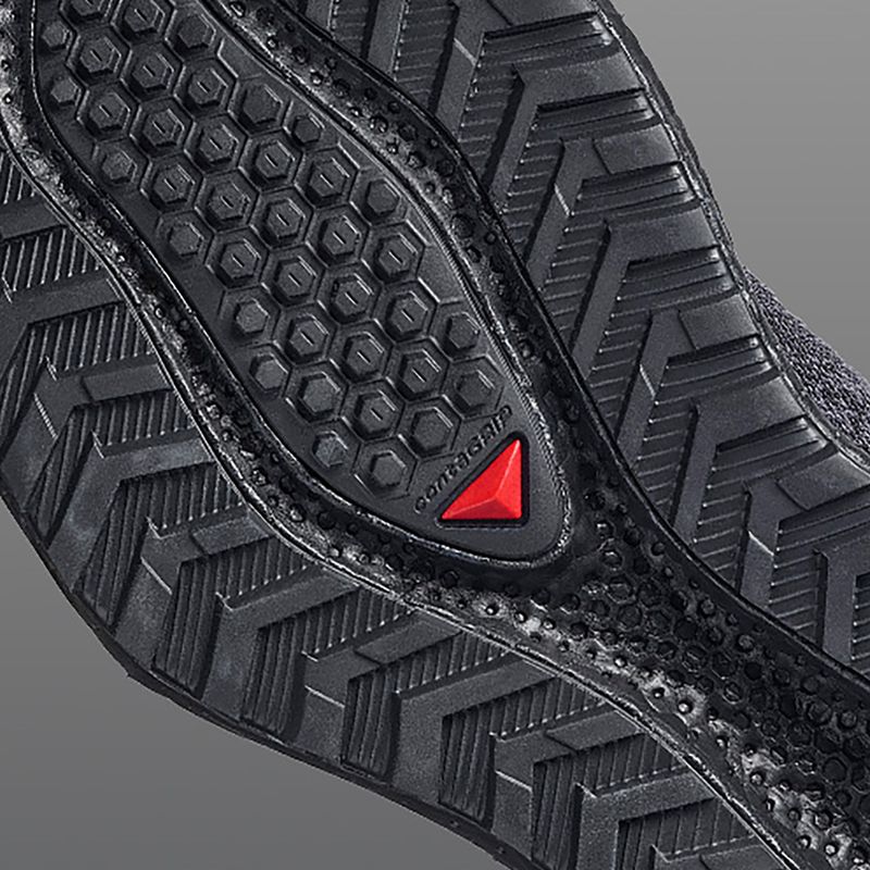Herren-Laufschuhe Salomon Aero Glide 4 GRVL black/asphalt/black 6