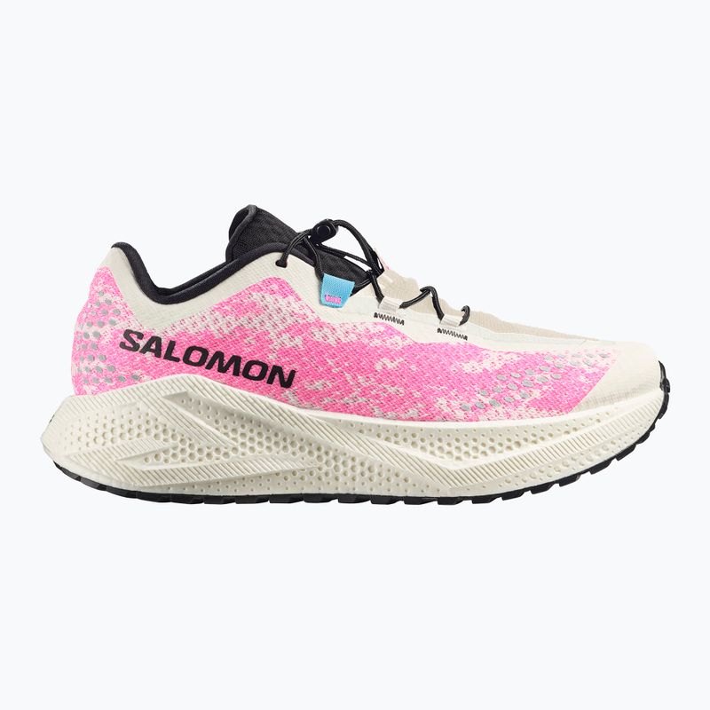 Herren-Laufschuhe Salomon Aero Glide 4 GRVL vanilla ice/knockout pink/black 2