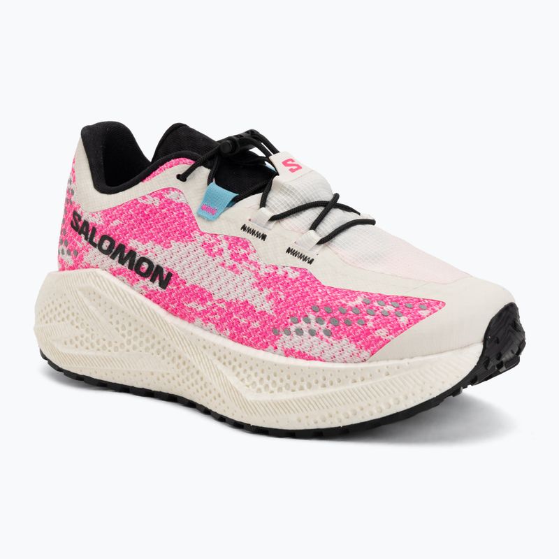 Damen-Laufschuhe Salomon Aero Glide 4 GRVL vanilla ice/knockout pink/black
