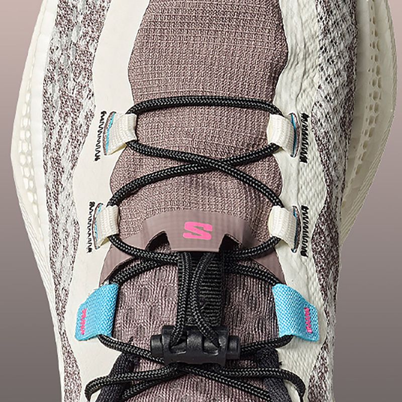 Damen-Laufschuhe Salomon Aero Glide 4 GRVL vanilla ice/black iron 3