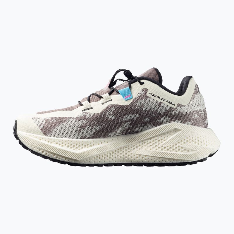 Damen-Laufschuhe Salomon Aero Glide 4 GRVL vanilla ice/black iron 5