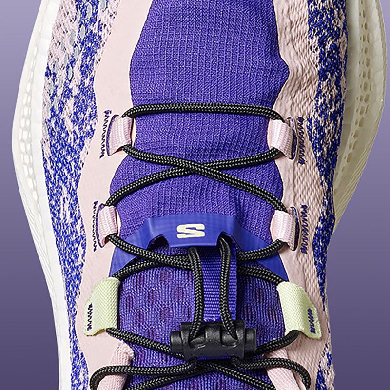 Damen-Laufschuhe Salomon Aero Glide 4 GRVL shadow gray/deep blue/butterfly 5
