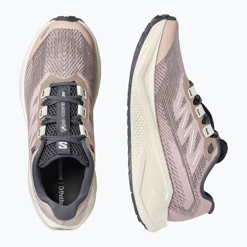 Damen-Laufschuhe Salomon Aero Blaze 3 GRVL shadow gray/vanilla ice/9iron 5