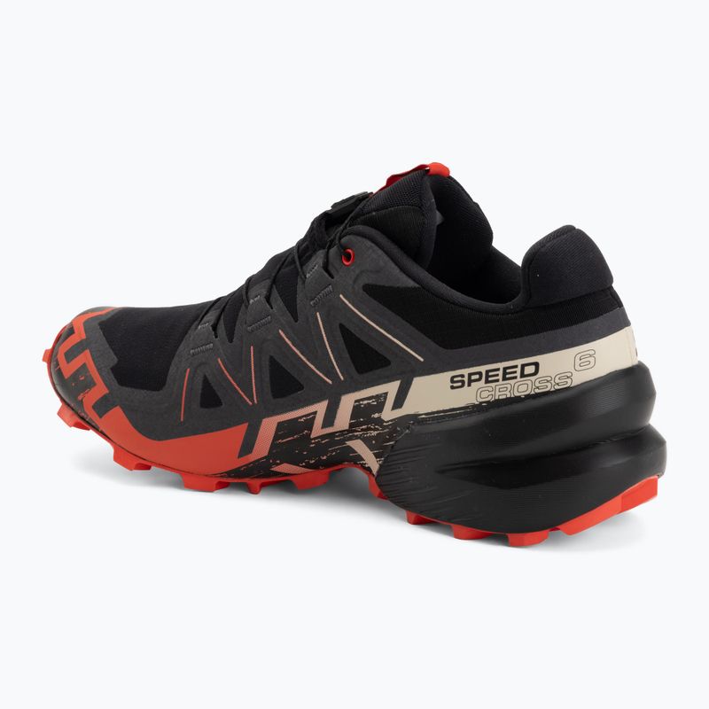 Herren-Laufschuhe Salomon Speedcross 6 GTX black/fiery red 3
