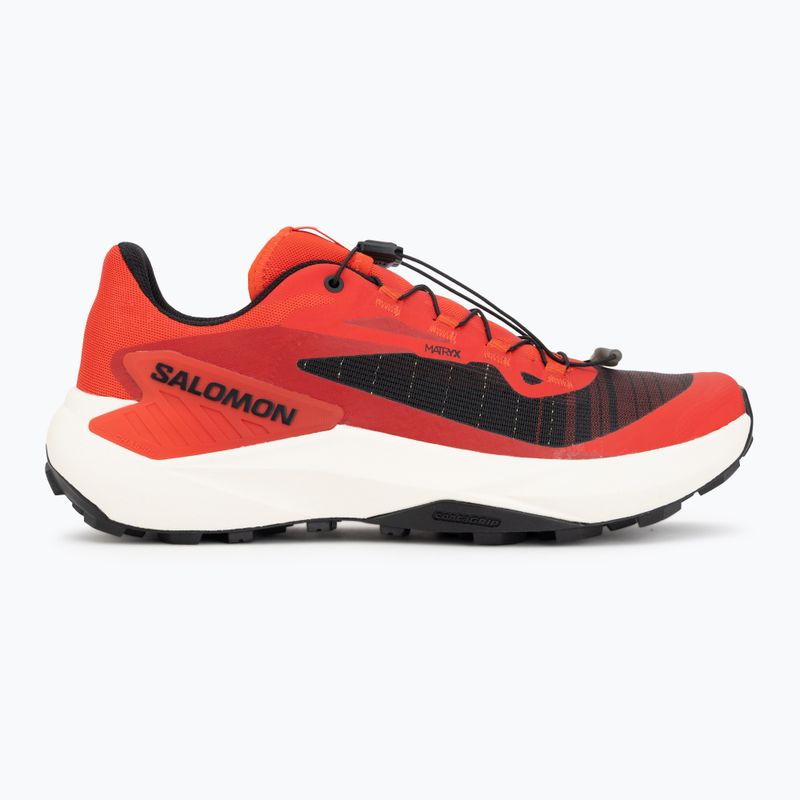 Herren-Laufschuhe Salomon Genesis fiery red/lava falls/black 2
