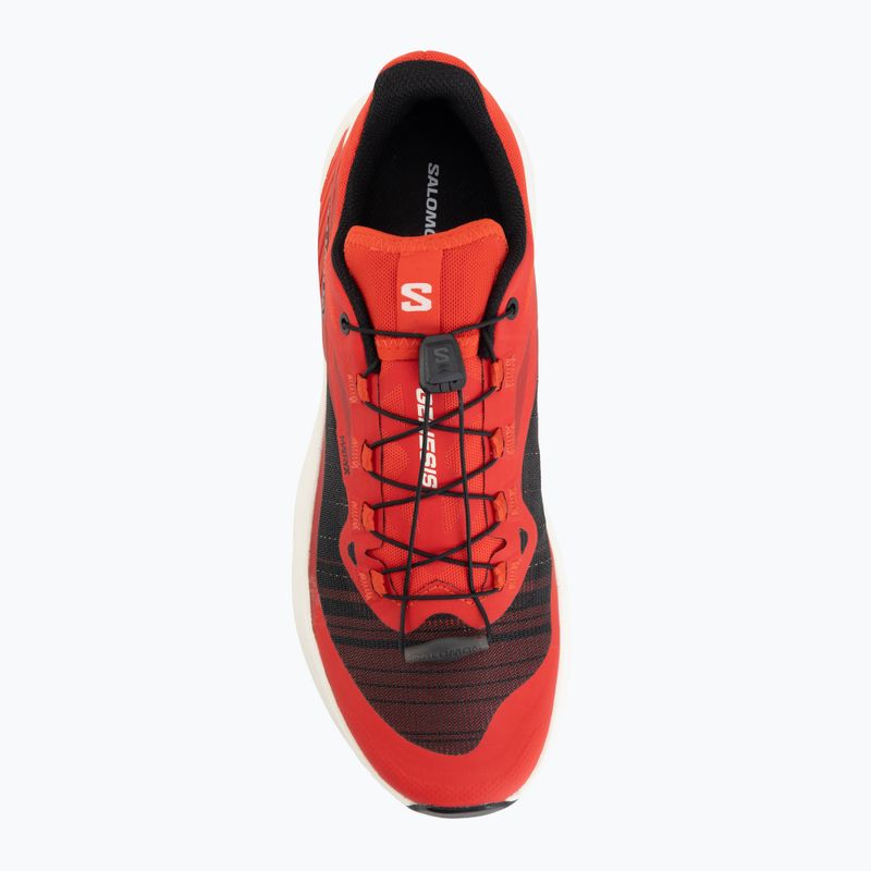Herren-Laufschuhe Salomon Genesis fiery red/lava falls/black 5