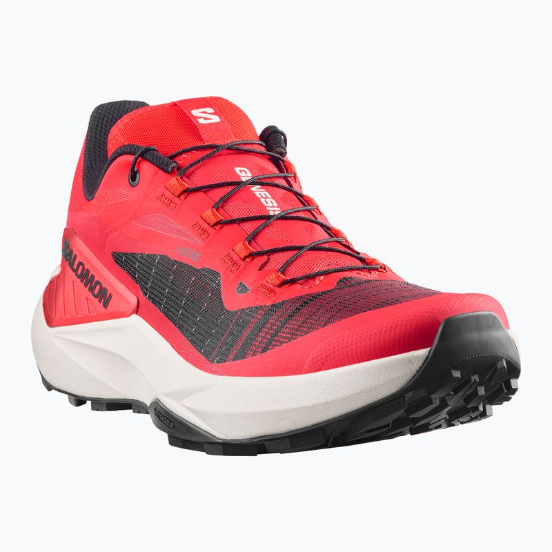 Herren-Laufschuhe Salomon Genesis fiery red/lava falls/black 9