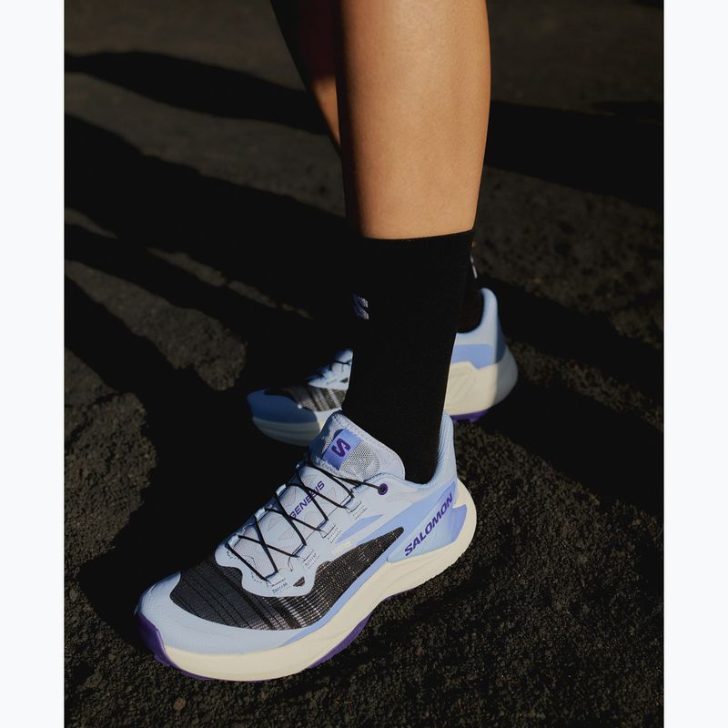 Damen-Laufschuhe Salomon Genesis brunnera blue/persian jewel/deep blue 7