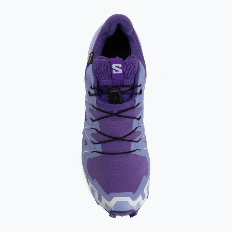 Laufschuhe für Damen Salomon Speedcross 6 GTX deep blue/brunnera blue 5