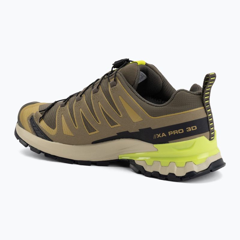 Herren-Laufschuhe Salomon XA Pro 3D V9 GTX grape leaf/aloe 3