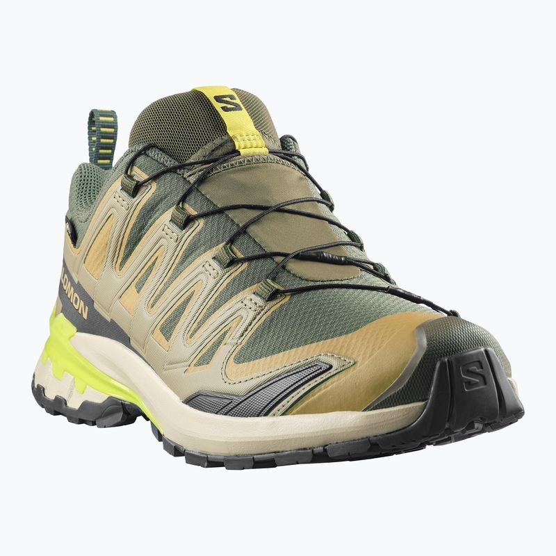 Herren-Laufschuhe Salomon XA Pro 3D V9 GTX grape leaf/aloe 2