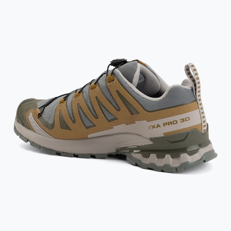 Herren-Laufschuhe Salomon XA Pro 3D V9 GTX sedona sage/brilliant olive 3