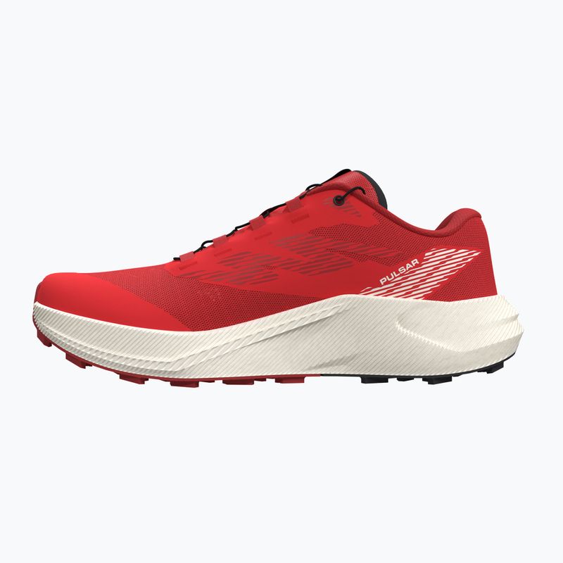 Herren-Laufschuhe Salomon Pulsar fiery red/vanilla ice/black 10