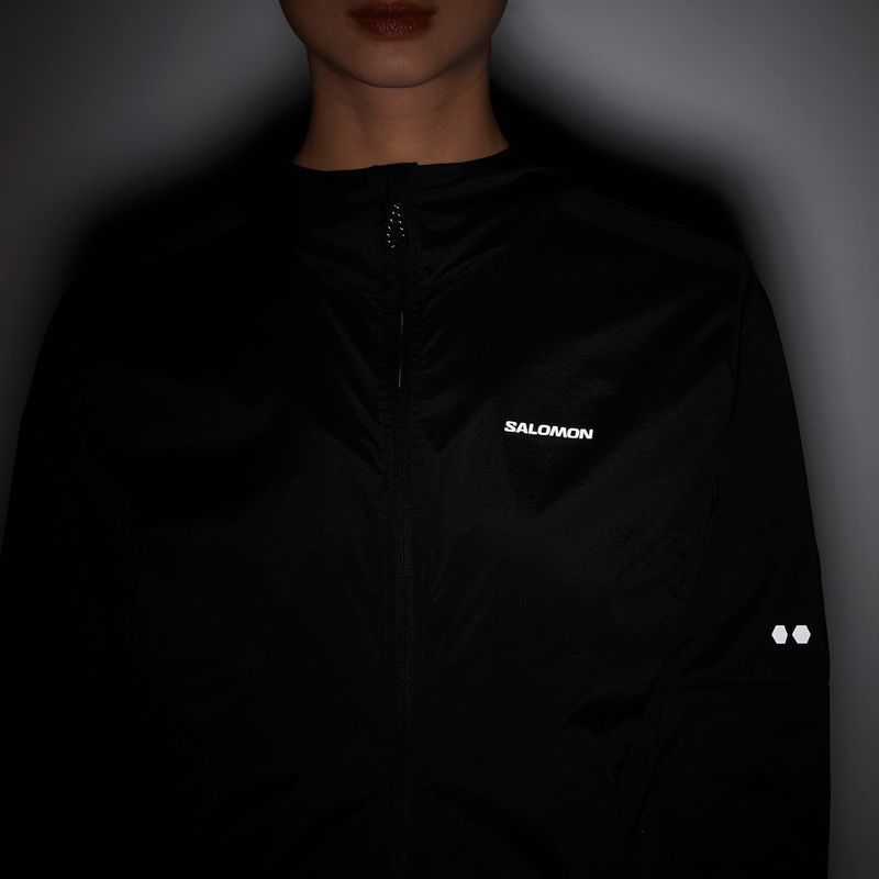 Damen-Laufjacke Salomon Sense Aero Wind black 5