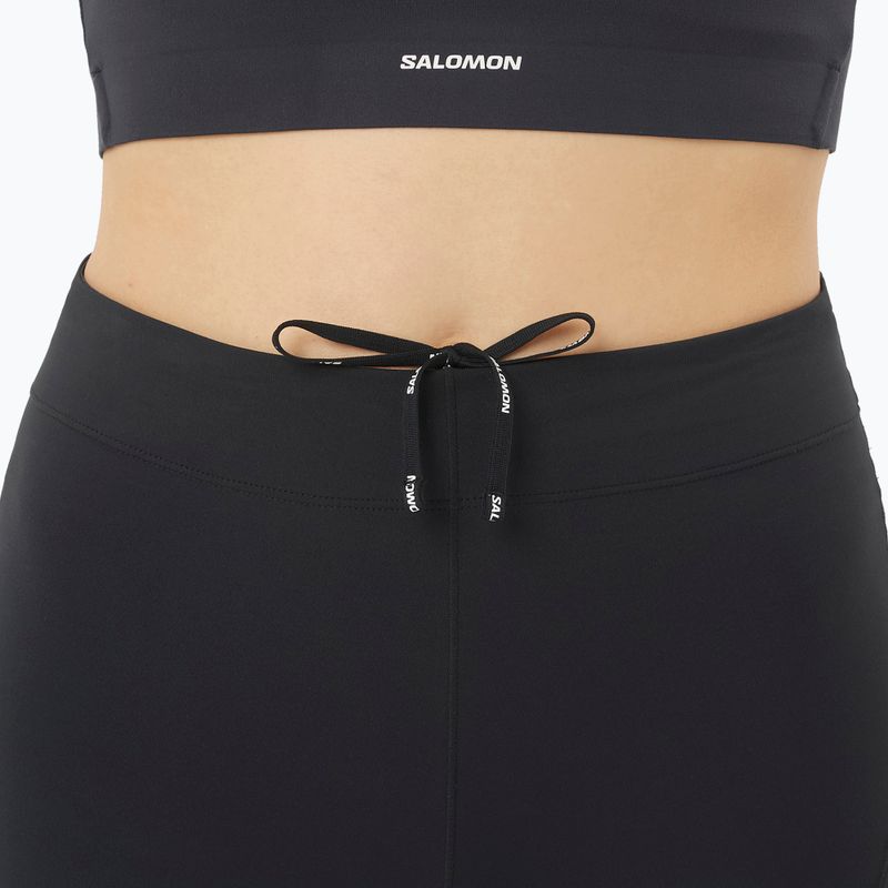 Damen-Laufshorts Salomon Sense Stow 6" deep black 4