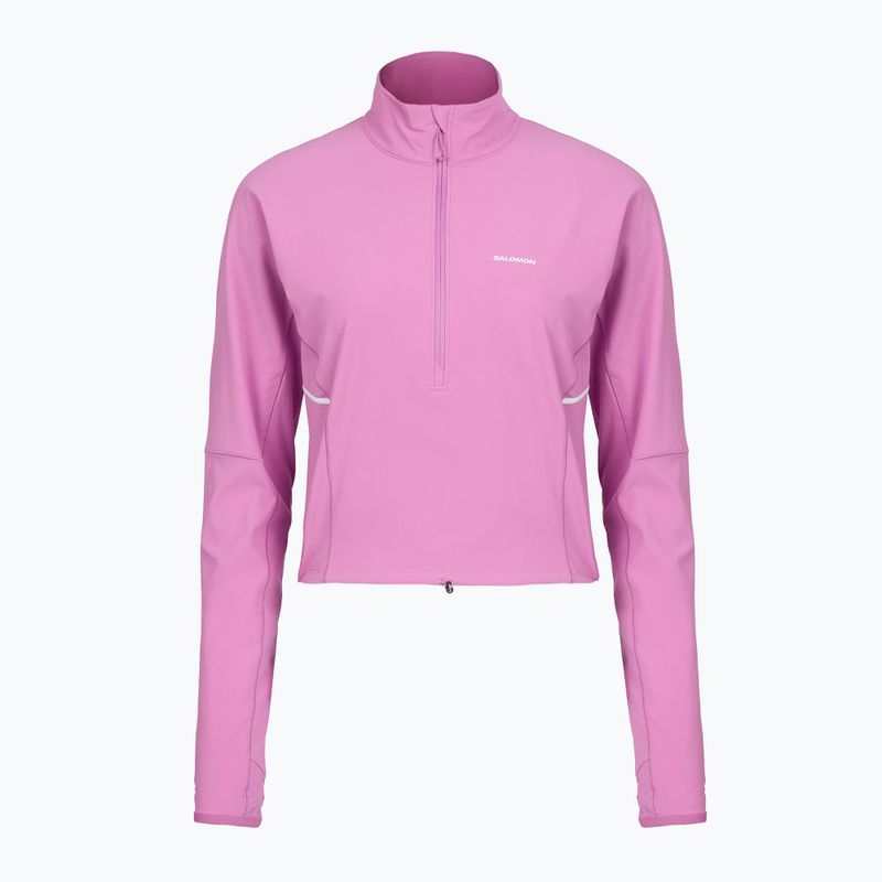 Damen-Sweatshirt Salomon Sense Aero Hybrid CP iris orchid